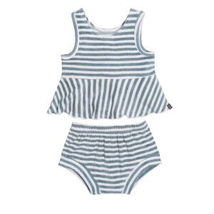 NWT Modern Moments by Gerber -Baby 0-3 months - Top Shorts Set - Stripe